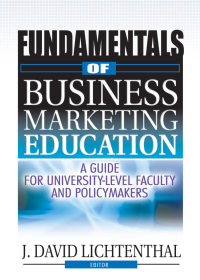 表紙画像: Fundamentals of Business Marketing Education 1st edition 9780789001320