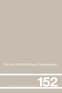 Imagen de portada: Ternary and Multinary Compounds 1st edition 9780750304382