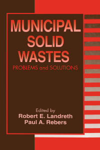 Cover image: Municipal Solid Wastes 1st edition 9780367448400