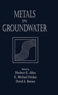 Titelbild: Metals in Groundwater 1st edition 9780873712774