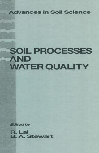 Cover image: Soil Processes and Water Quality 1st edition 9780873719803