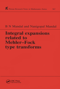 Imagen de portada: Integral Expansions Related to Mehler-Fock Type Transforms 1st edition 9780582308169