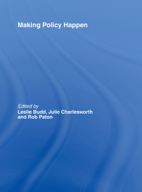 Cover image: Making Policy Happen 1st edition 9780415397674