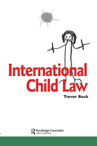 Cover image: International Child Law 1st edition 9781859419489