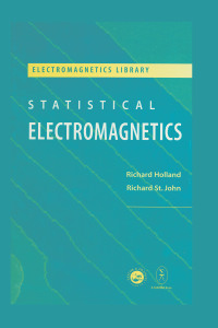 Cover image: Statistical Electromagnetics 1st edition 9781560328568