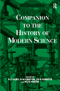 Titelbild: Companion to the History of Modern Science 1st edition 9781138141216