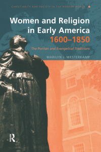 Omslagafbeelding: Women and Religion in Early America,1600-1850 1st edition 9780415194488