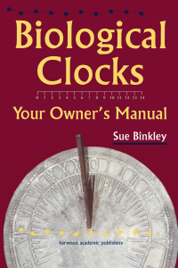 صورة الغلاف: Biological Clocks 1st edition 9789057025341