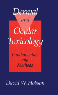 Cover image: Dermal and Ocular Toxicology 1st edition 9780849388118