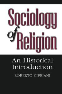 صورة الغلاف: Sociology of Religion 1st edition 9780202305929