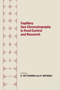 صورة الغلاف: Capillary Gas Chromotography in Food Control and Research 1st edition 9781566760065