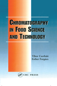 صورة الغلاف: Chromatography in Food Science and Technology 1st edition 9781566767491