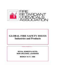 Imagen de portada: Global Fire Safety Issues 1st edition 9781566767989