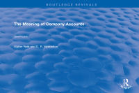 Cover image: The Meaning of Company Accounts 1st edition 9781138733268