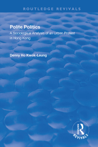 Imagen de portada: Polite Politics 1st edition 9781138740174