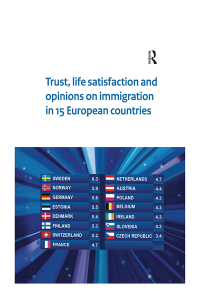 Cover image: Trust, Life Satisfaction and Opinions on Immigration in 15 European Countries 1st edition 9789037707755