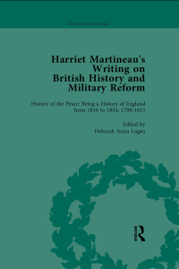 Cover image: Harriet Martineau's Writing on British History and Military Reform, vol 1 1st edition 9781138753952