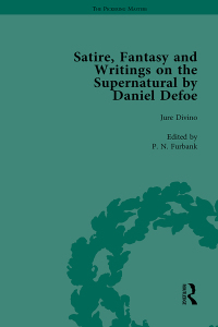 Titelbild: Satire, Fantasy and Writings on the Supernatural by Daniel Defoe, Part I Vol 2 1st edition 9781138756922