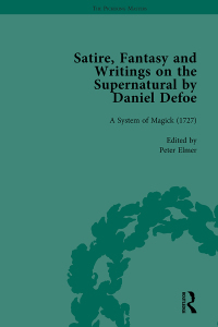 Cover image: Satire, Fantasy and Writings on the Supernatural by Daniel Defoe, Part II vol 7 1st edition 9781138756977