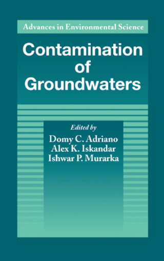 Cover image: Contamination of Groundwaters 1st edition 9780905927442