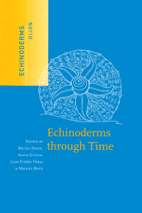 Cover image: Echinoderms Through Time 1st edition 9789054105145