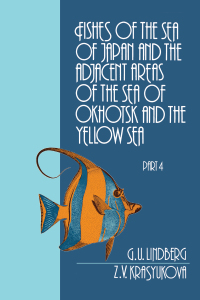 Cover image: Fishes of the Sea of Japan and the Adjacent Areas of the Sea of Okhotsk and the Yellow Sea 1st edition 9789061914150