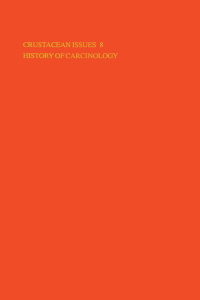 Cover image: History of Carcinology 1st edition 9789054101376