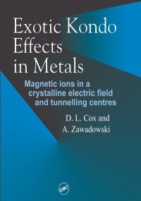 Cover image: Exotic Kondo Effects in Metals 1st edition 9780367826345