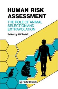 表紙画像: Human Risk Assessment 1st edition 9780850663686