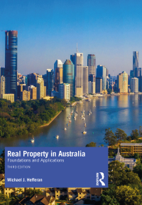صورة الغلاف: Real Property in Australia 3rd edition 9780367485894