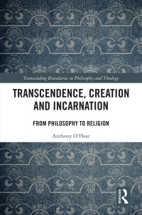Cover image: Transcendence, Creation and Incarnation 1st edition 9780367533076