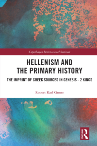 Cover image: Hellenism and the Primary History 1st edition 9780367531331