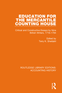 Titelbild: Education for the Mercantile Counting House 1st edition 9780367518752