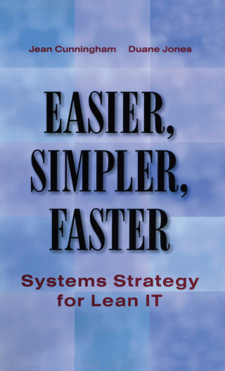 Cover image: Easier, Simpler, Faster 1st edition 9781563273537