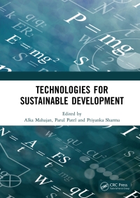 Imagen de portada: Technologies for Sustainable Development 1st edition 9780367545857