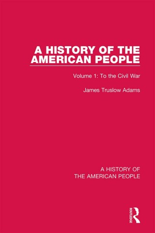 Cover image: A History of the American People 1st edition 9780367542139