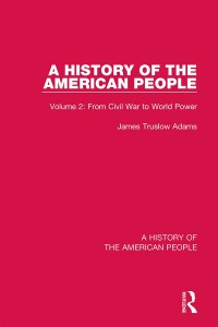 Imagen de portada: A History of the American People 1st edition 9780367542207