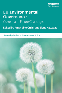 Cover image: EU Environmental Governance 1st edition 9780367418687