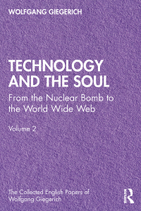 Cover image: Technology and the Soul 1st edition 9780367485337