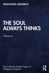 Cover image: The Soul Always Thinks 1st edition 9780367485238
