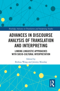 Cover image: Advances in Discourse Analysis of Translation and Interpreting 1st edition 9780367421755