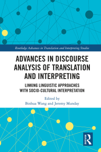 Omslagafbeelding: Advances in Discourse Analysis of Translation and Interpreting 1st edition 9780367421755