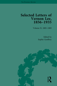 Imagen de portada: Selected Letters of Vernon Lee, 1856–1935 1st edition 9781848934962