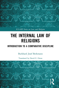 Imagen de portada: The Internal Law of Religions 1st edition 9780367437220