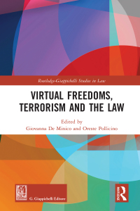 Omslagafbeelding: Virtual Freedoms, Terrorism and the Law 1st edition 9780367486709