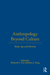 表紙画像: Anthropology Beyond Culture 1st edition 9781859735299