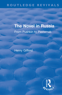 Cover image: The Novel in Russia 1st edition 9780367550813