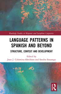 Imagen de portada: Language Patterns in Spanish and Beyond 1st edition 9780367550653
