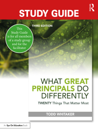 Imagen de portada: Study Guide: What Great Principals Do Differently 3rd edition 9780367550028