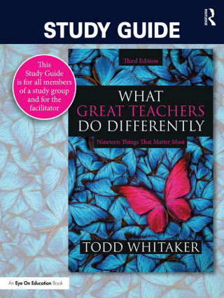 Cover image: Study Guide: What Great Teachers Do Differently 3rd edition 9780367550004